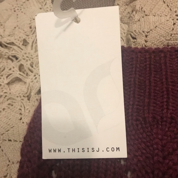 NWT - This is J Reversible Cowl Tube Scarf - Picture 8 of 8